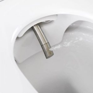 WC japonais Hirayu avec meuble
